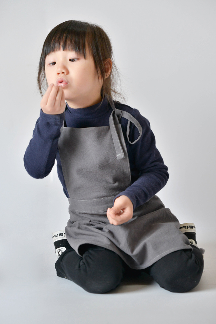 Kids Outdoor Kitchen Accessories - Kinder Baumwolle Schürze Kleid Eltern-Kind Baby