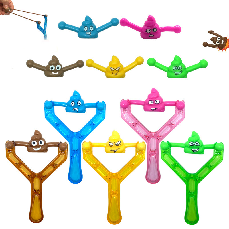 Kids Outdoor Climbing Frame - 3 Stück Kreative Lustige Katapult-Kot-Schleuder für
