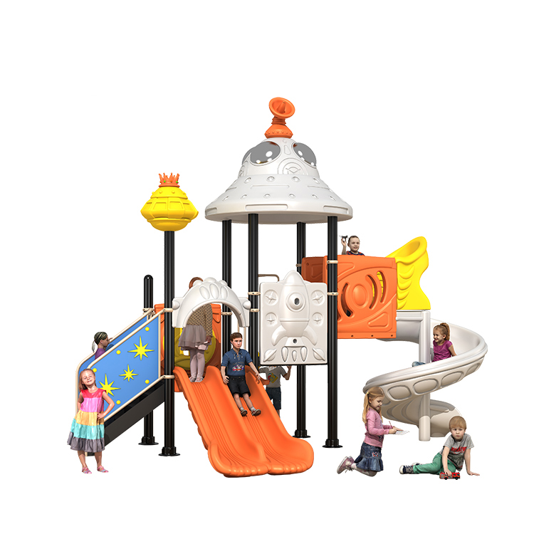 Kids Outdoor Area - Kinder Vergnügungsset Kunststoffrutsche Park Kinder Spielbereich