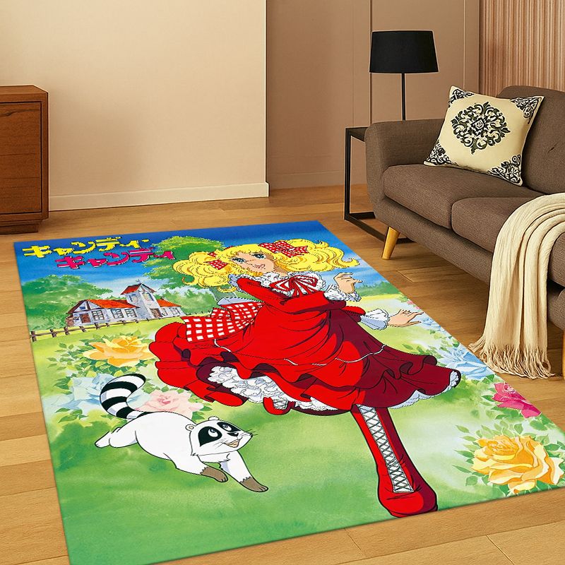 Kids Outdoor Area - Kawaii Candy Candy Girl Cartoon Wohnzimmer