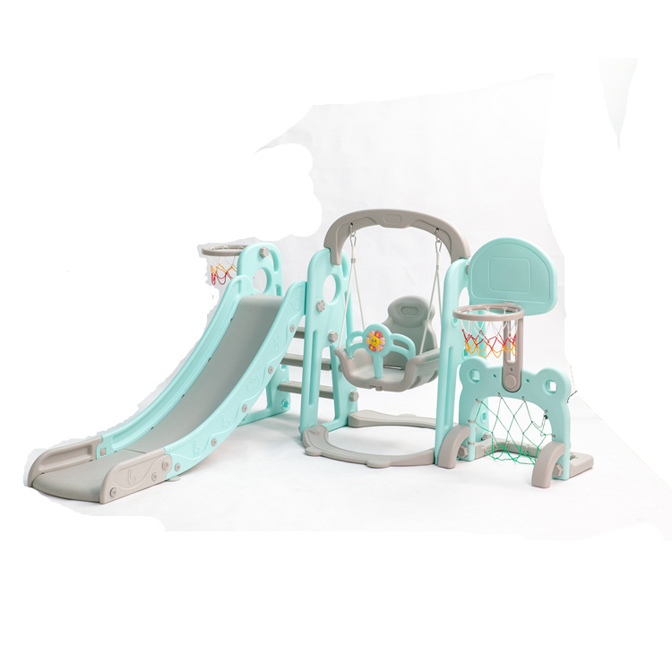 Kids Outdoor Climbing Frame - Kinder-Rutsche & Schaukel-Kombination 3-in-1 für Innenbereich