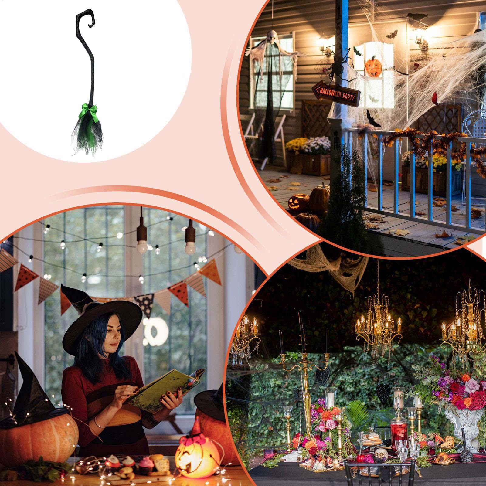 Hexenbesen, gruseliges Foto-Re – Kids Outdoor Broom Bewertung und Preis