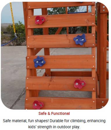 Spielgeräte Langlebiger Klette – Kids Outdoor Climbing Frame Bewertung und Preis