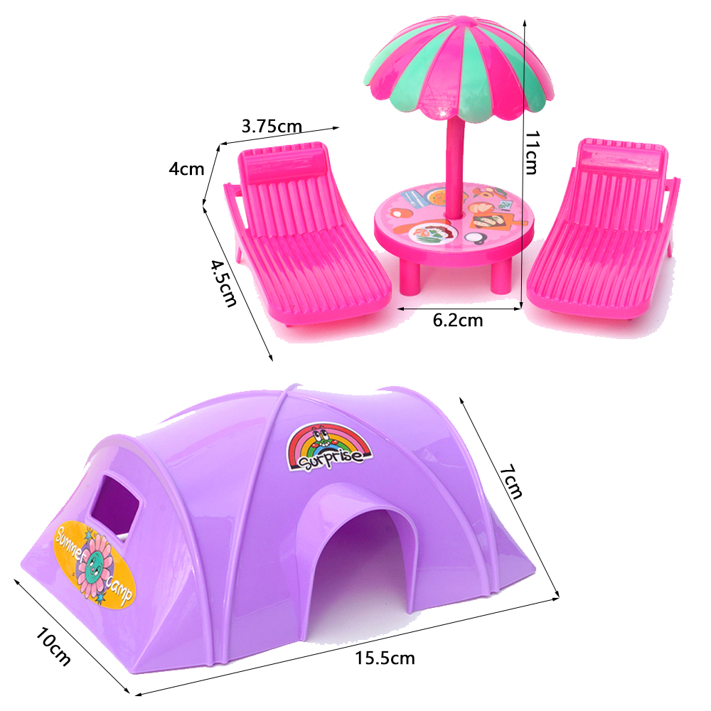 1/12 Mini Möbel Modell Outdoor – Kids Outdoor Furniture Set Bewertung und Preis